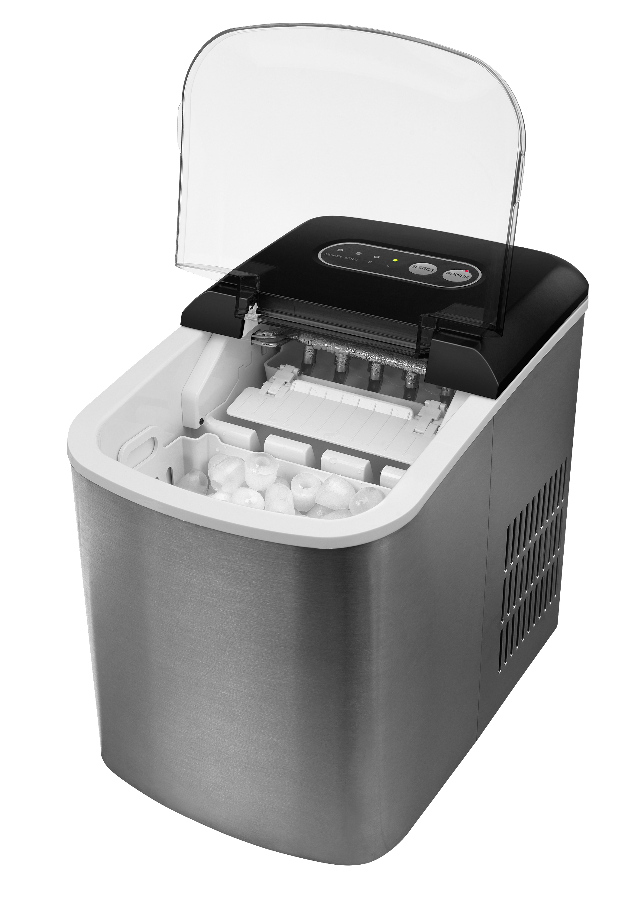 MEDION MD 17739 Eiswürfelbereiter (120 Watt, Silber)