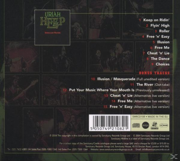 Uriah Heep - Innocent Victim (CD)