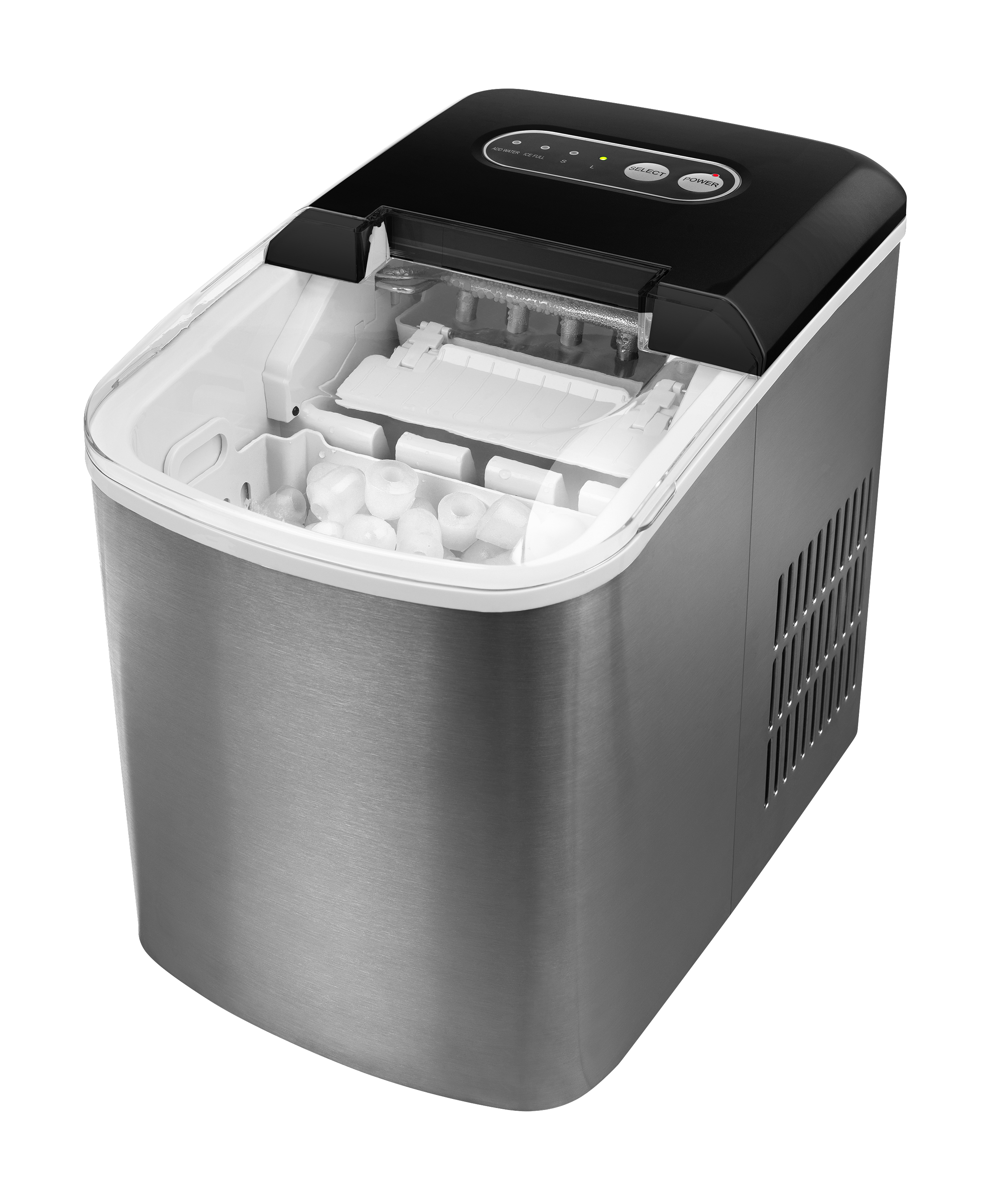 MEDION MD 17739 Eiswürfelbereiter (120 Watt, Silber)