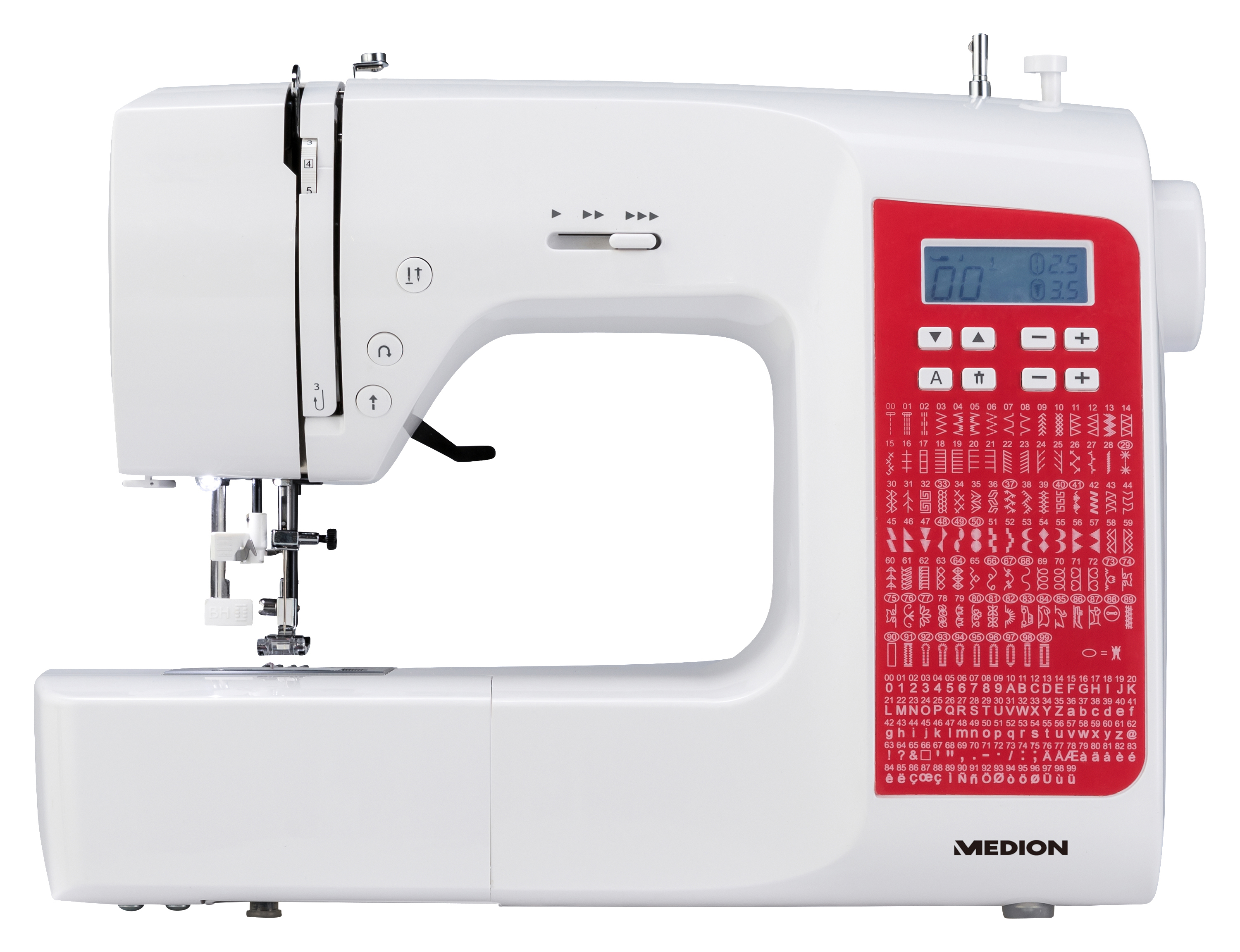 MEDION MD 18080 Freiarm-Nähmaschine (36 Watt)