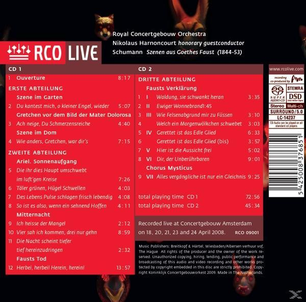 Albumcover mit Text, einschließlich Bandnamen und Titelliste.