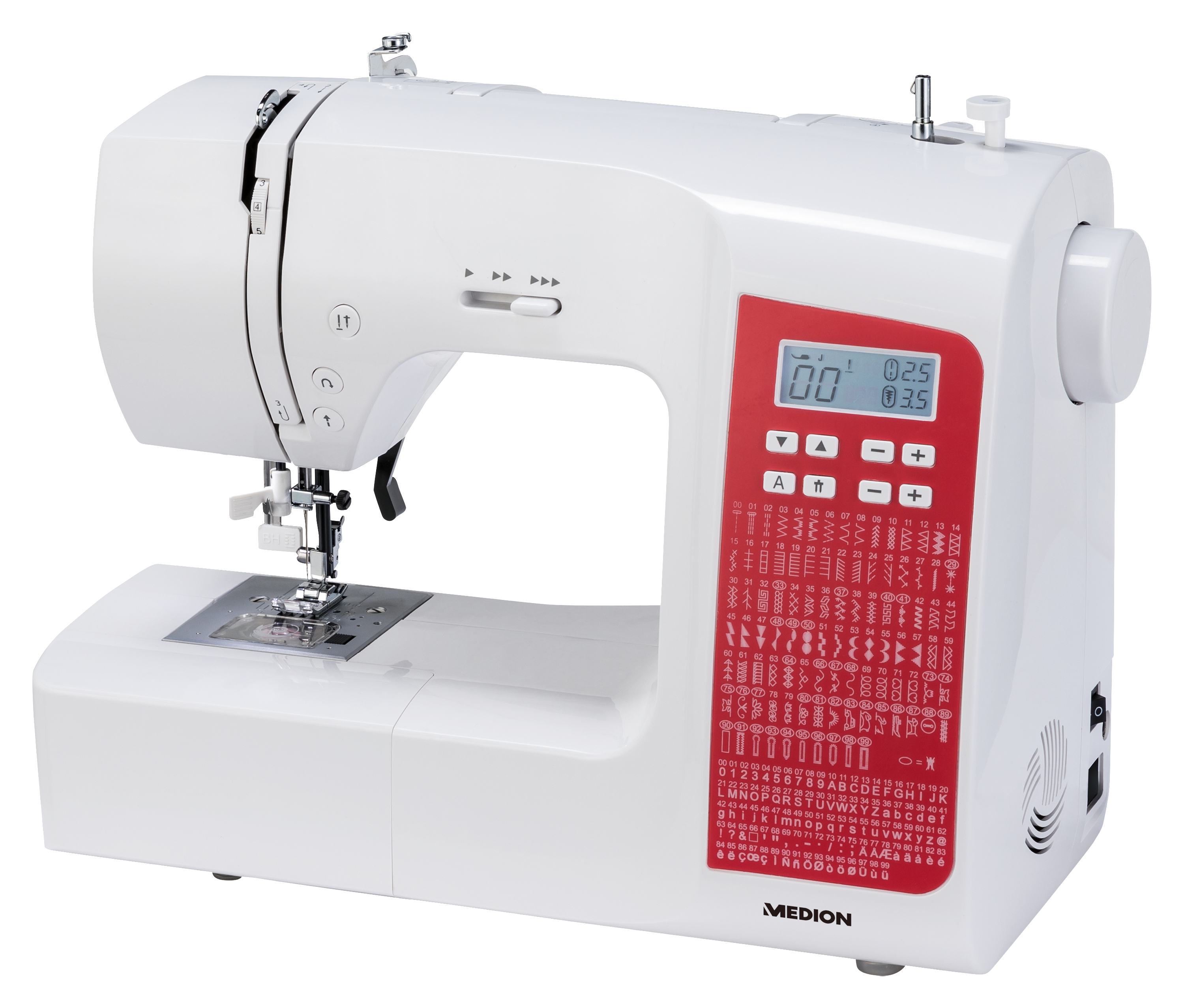MEDION MD 18080 Freiarm-Nähmaschine (36 Watt)