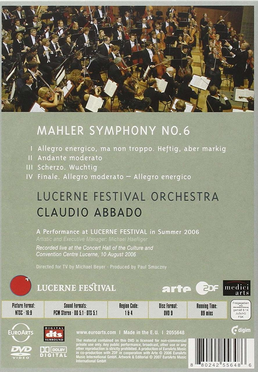 Lucerne Festival Sinfonie - - Orchestra 6 (DVD)
