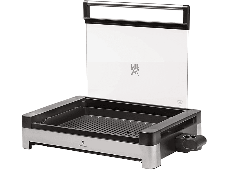 WMF Lono Tischgrill mit Glasdeckel, Cromargan® (2200 Watt)