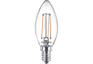 PHILIPS LED gyertya izzó E14 25W, meleg fehér (929001238395)