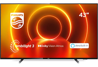 PHILIPS 43PUS7805 43'' 108 Ekran Uydu Alıcılı Smart 4K Ultra HD LED TV