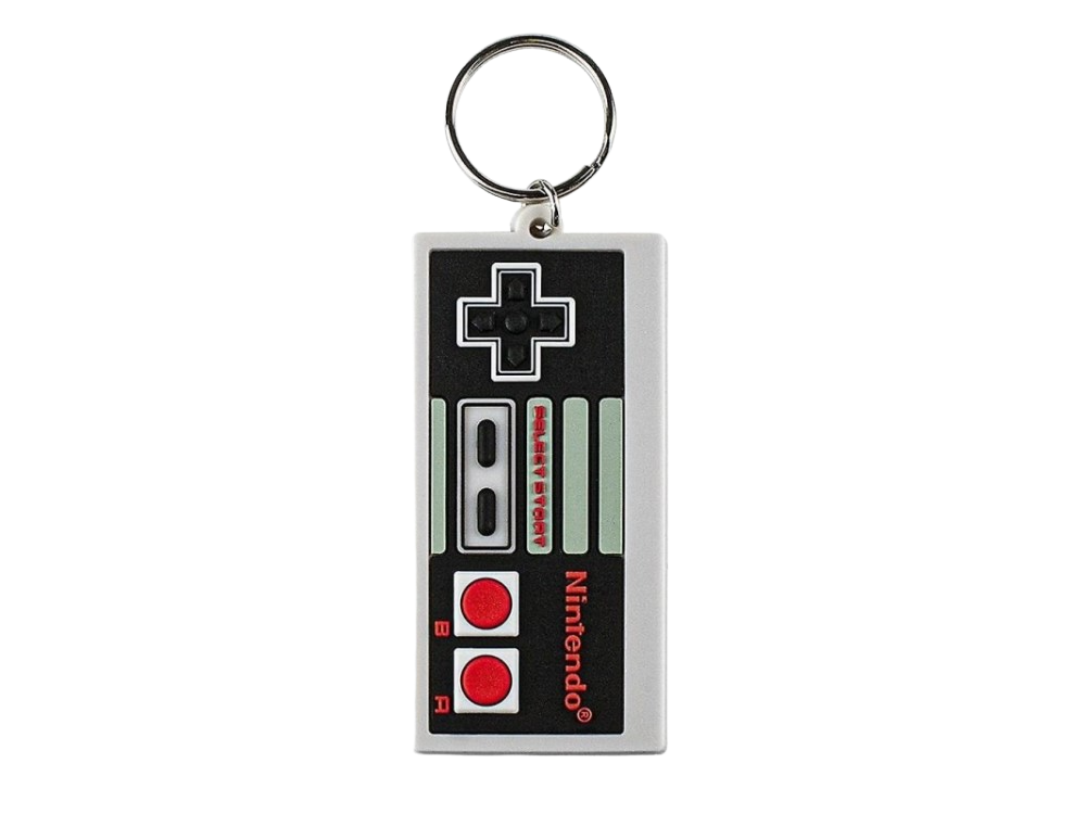 Llavero - Pyramid International Nintendo NES Controller, Goma, Multicolor