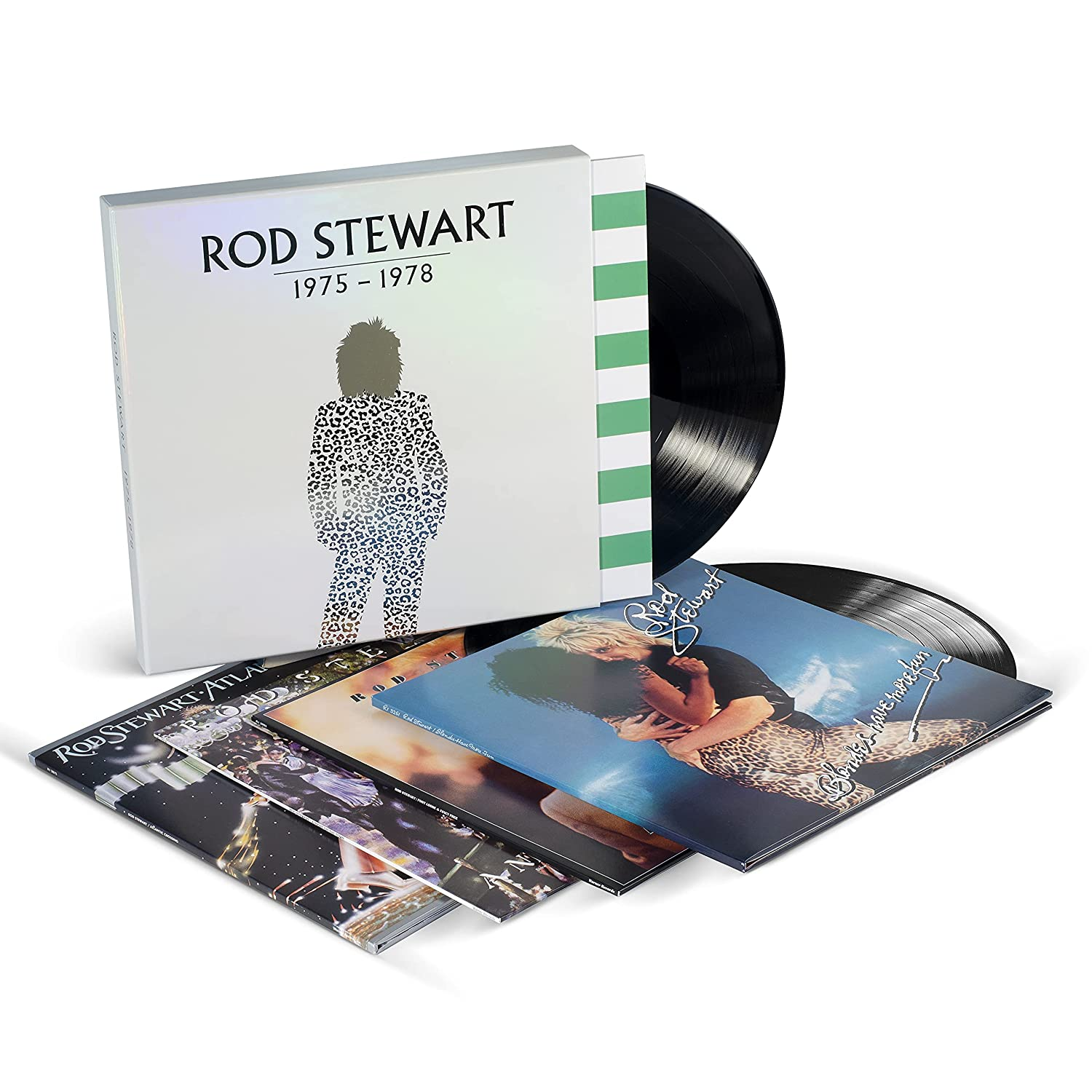 Rod Stewart albumok box set-je.