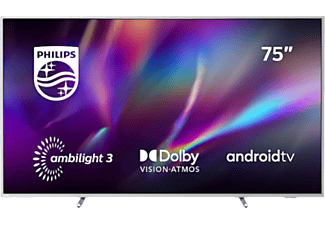 PHILIPS 75PUS8505 75" 189 Ekran Uydu Alıcılı Android Smart 4K Ultra HD LED TV Gümüş