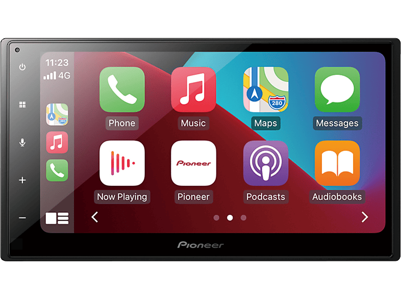 PIONEER SPH-DA160DAB - 1x Autoradio (2 DIN (Doppel-DIN), Schwarz)