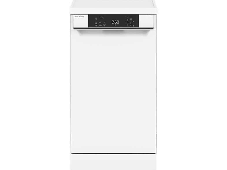 Sharp Qwns1cf49eweu Vaatwasser - Vrijstaand 10 Couverts 49 Db(a)