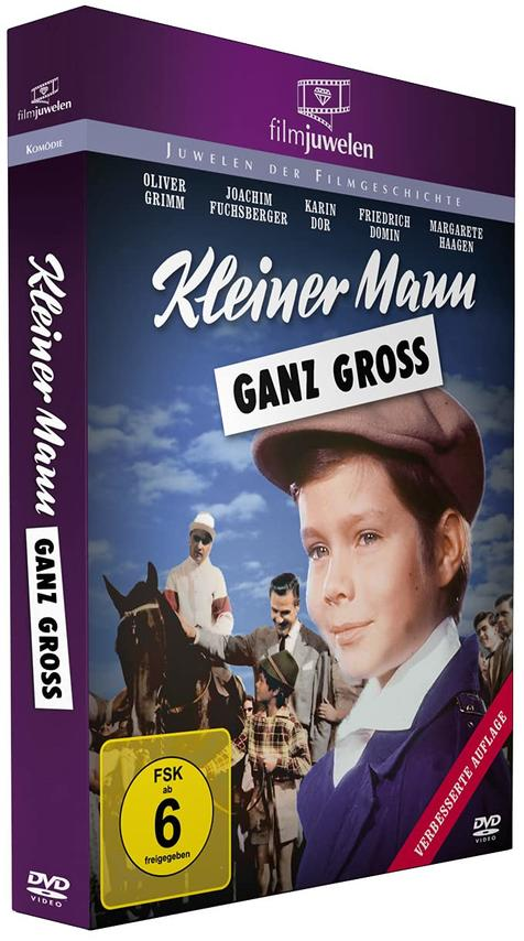 Eine DVD-Hülle mit einem Jungen auf dem Cover wird angezeigt.