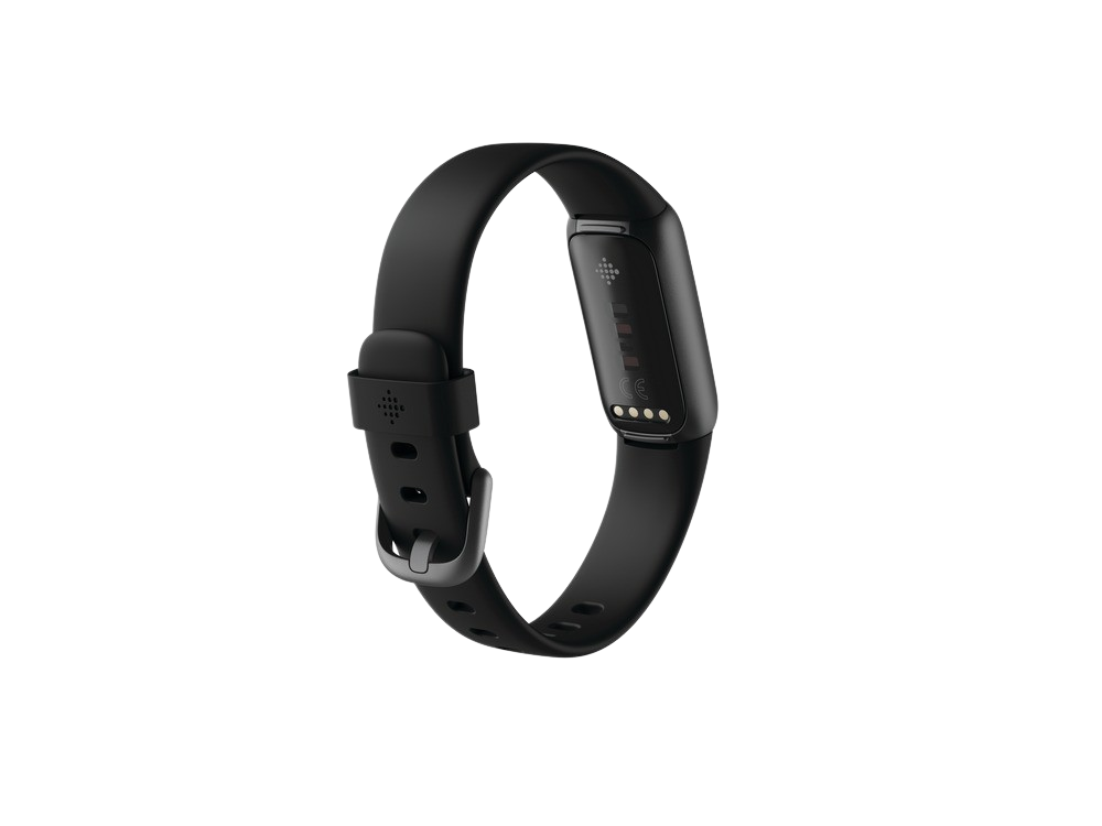 Pulsera de actividad - Fitbit Luxe, 20 modos de deporte, Resistente al agua, Autonomía de 15 días, Negro