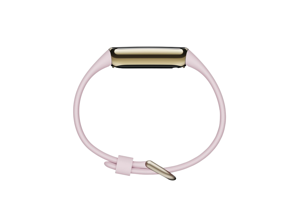 Pulsera de actividad - Fitbit Luxe (Ed. Especial), 20 modos de deporte, Resistente al agua, 15 días, Soft Gold