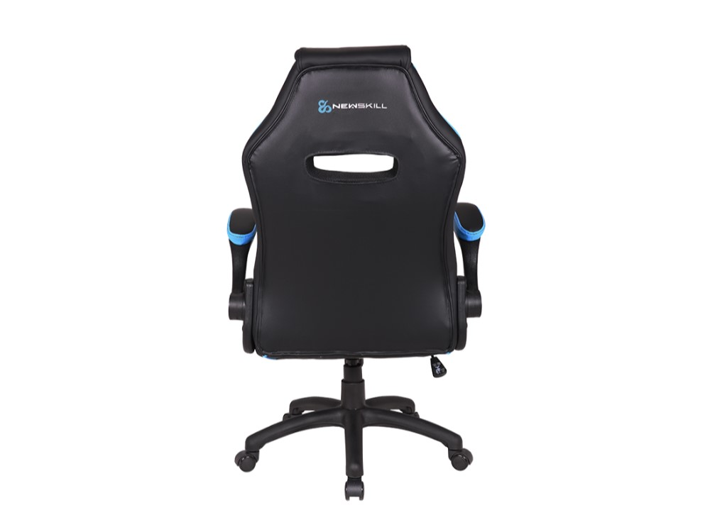 Silla gaming - Newskill Nayuki, Reposabrazos 2D, 150 kg, PU y Tela, Azul