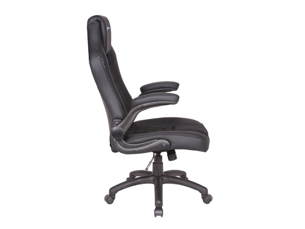 Silla gaming - Newskill Nayuki, Reposabrazos 2D, 150 kg, PU y Tela, Negro