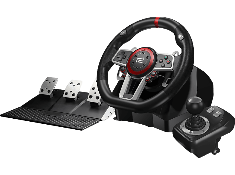 READY 2 GAMING Multi System Racing Wheel Pro (Switch/PS4/PS3/Xbox One / Series X/S/PC) | Nintendo Switch Zubehör