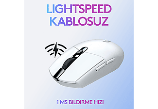 LOGITECH G G305 Lightspeed 12000 DPI Kablosuz Oyuncu Mouse Beyaz_1