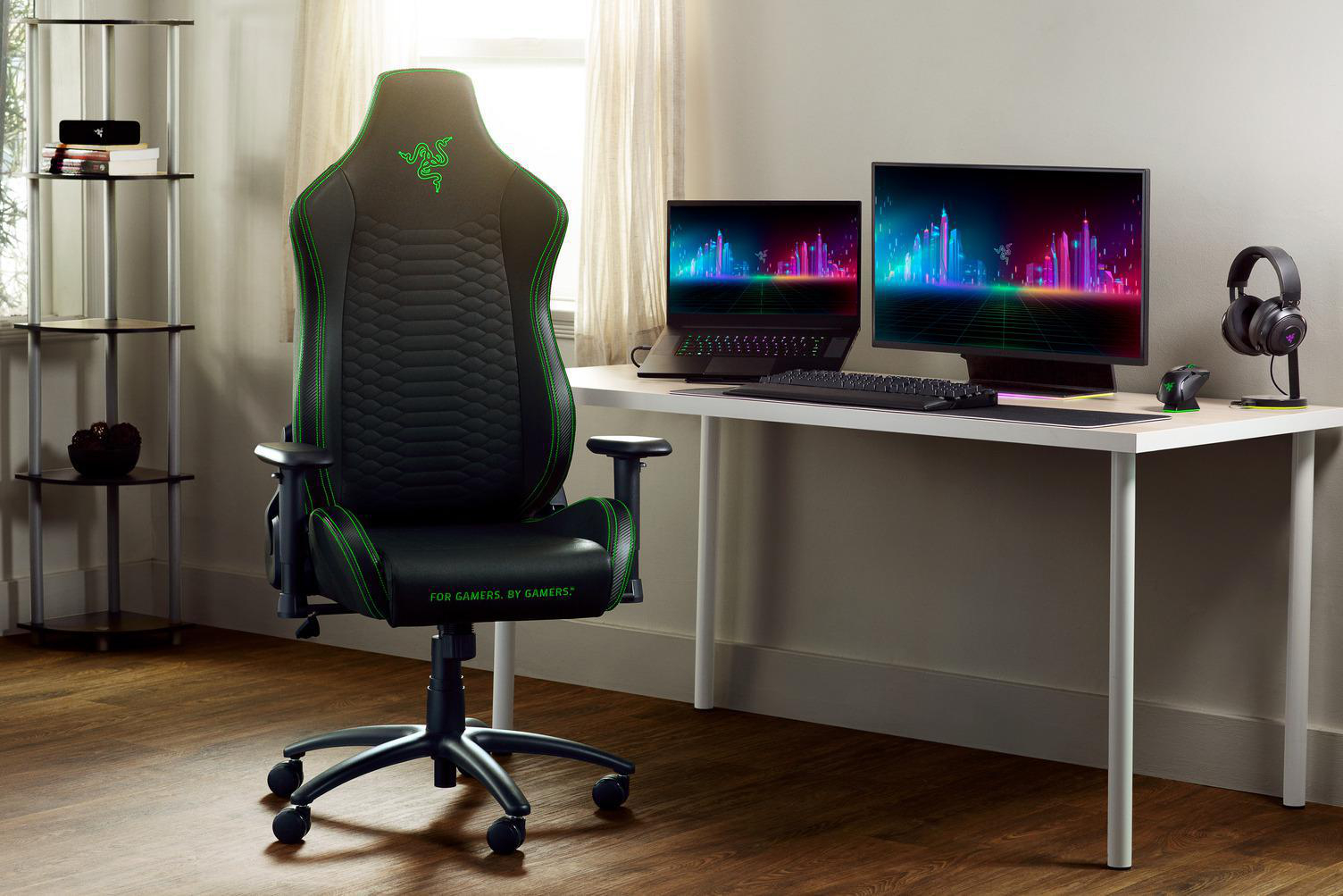 RAZER Iskur X Gaming Stuhl, Schwarz/Grün