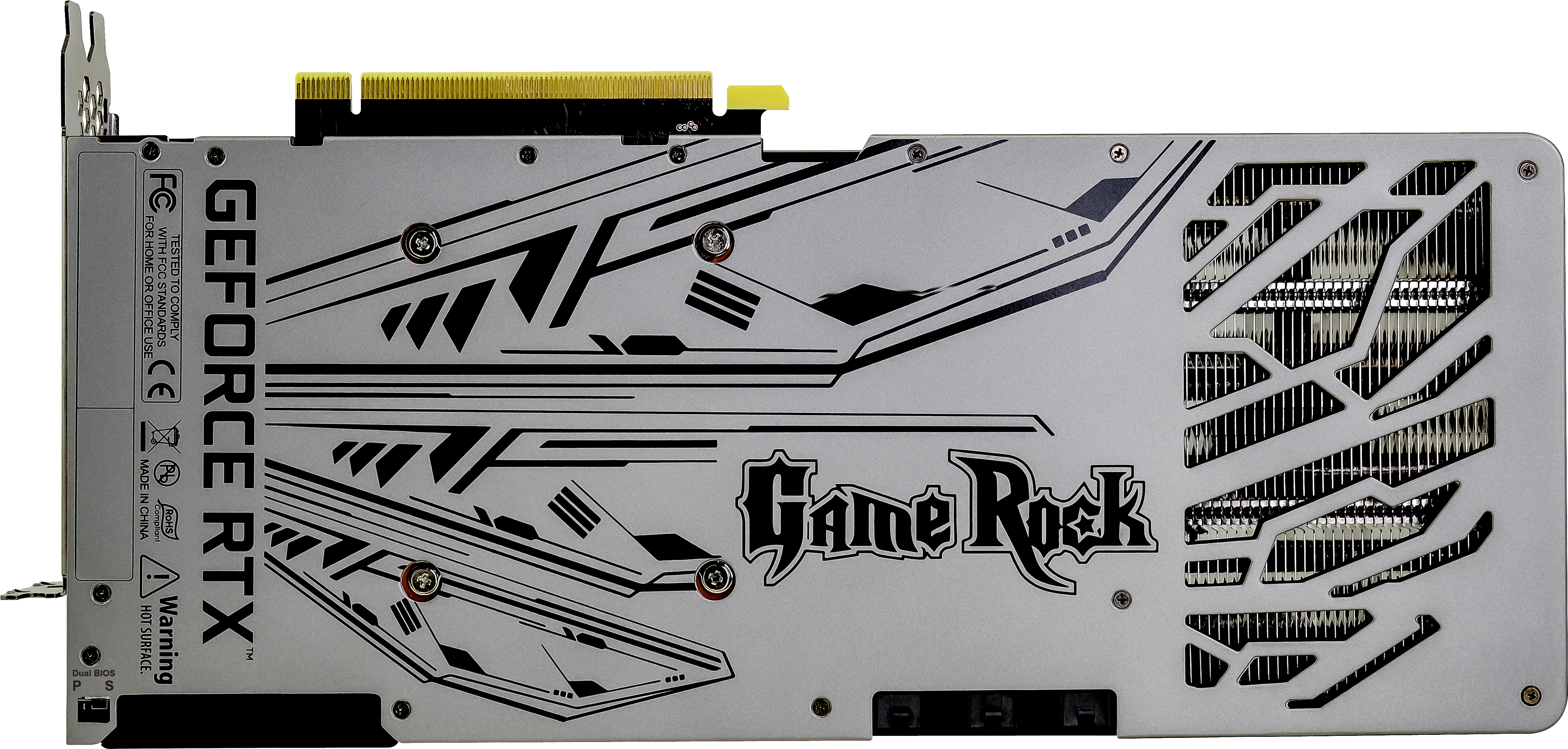 PALIT GeForce Grafikkarte) 3080 OC (NVIDIA, RTX™ LHR GameRock Ti (NED308TT19KB-1020G) 12GB