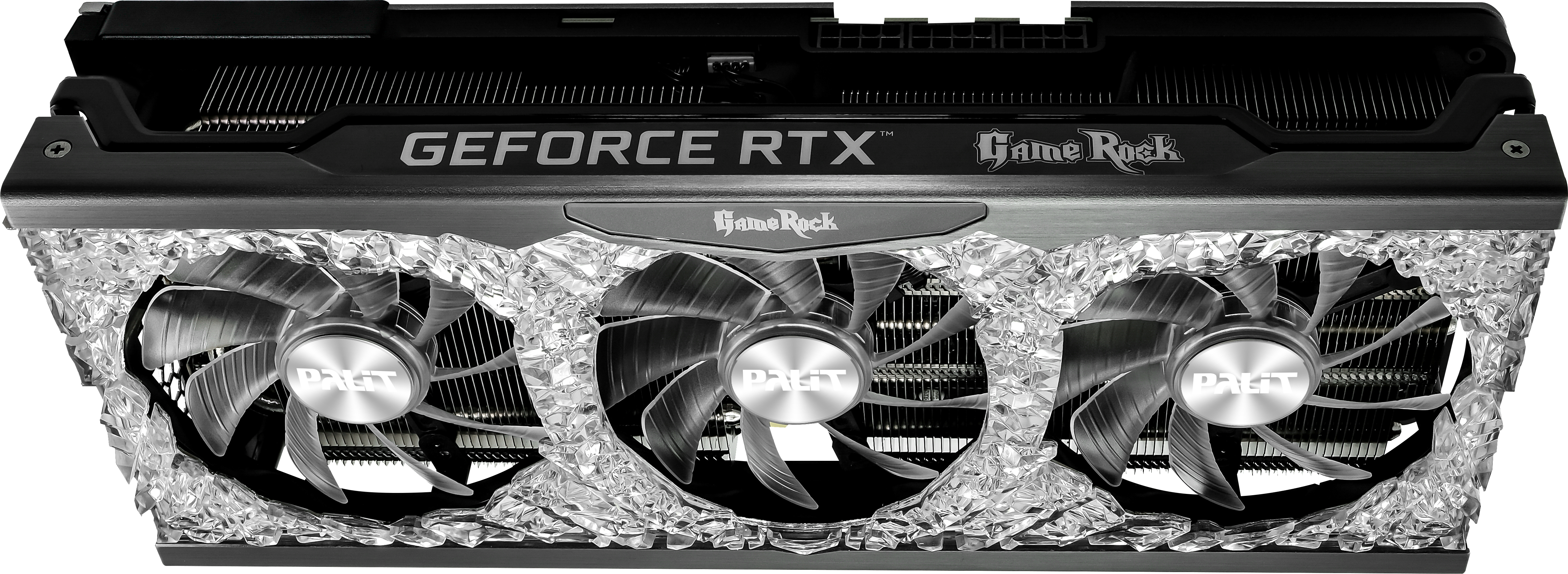 PALIT GeForce RTX™ 3080 Ti GameRock 12GB LHR (NED308T019KB-1020G) (NVIDIA, Grafikkarte)