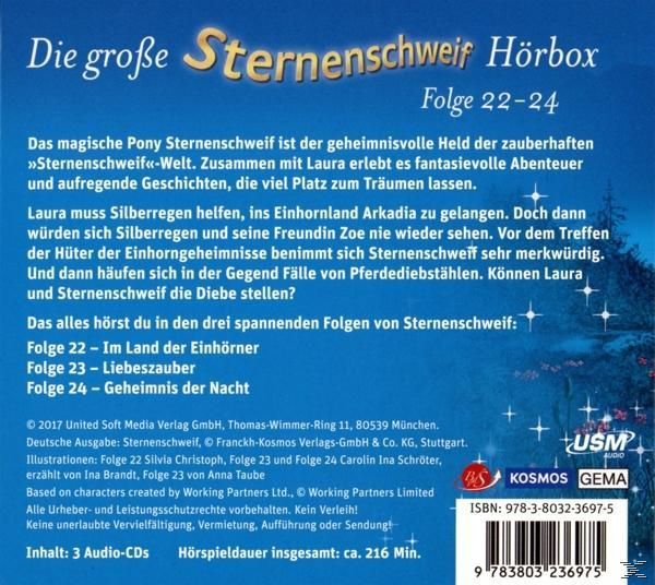 Sternenschweif - Die Große Sternenschweif CD) (CD) Folge 22-24 (3 - Hörbox