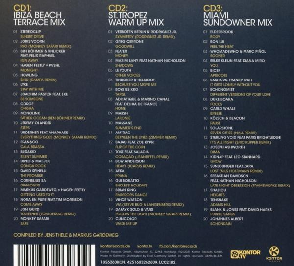 VARIOUS - Kontor Sunset Chill 2021  - (CD)