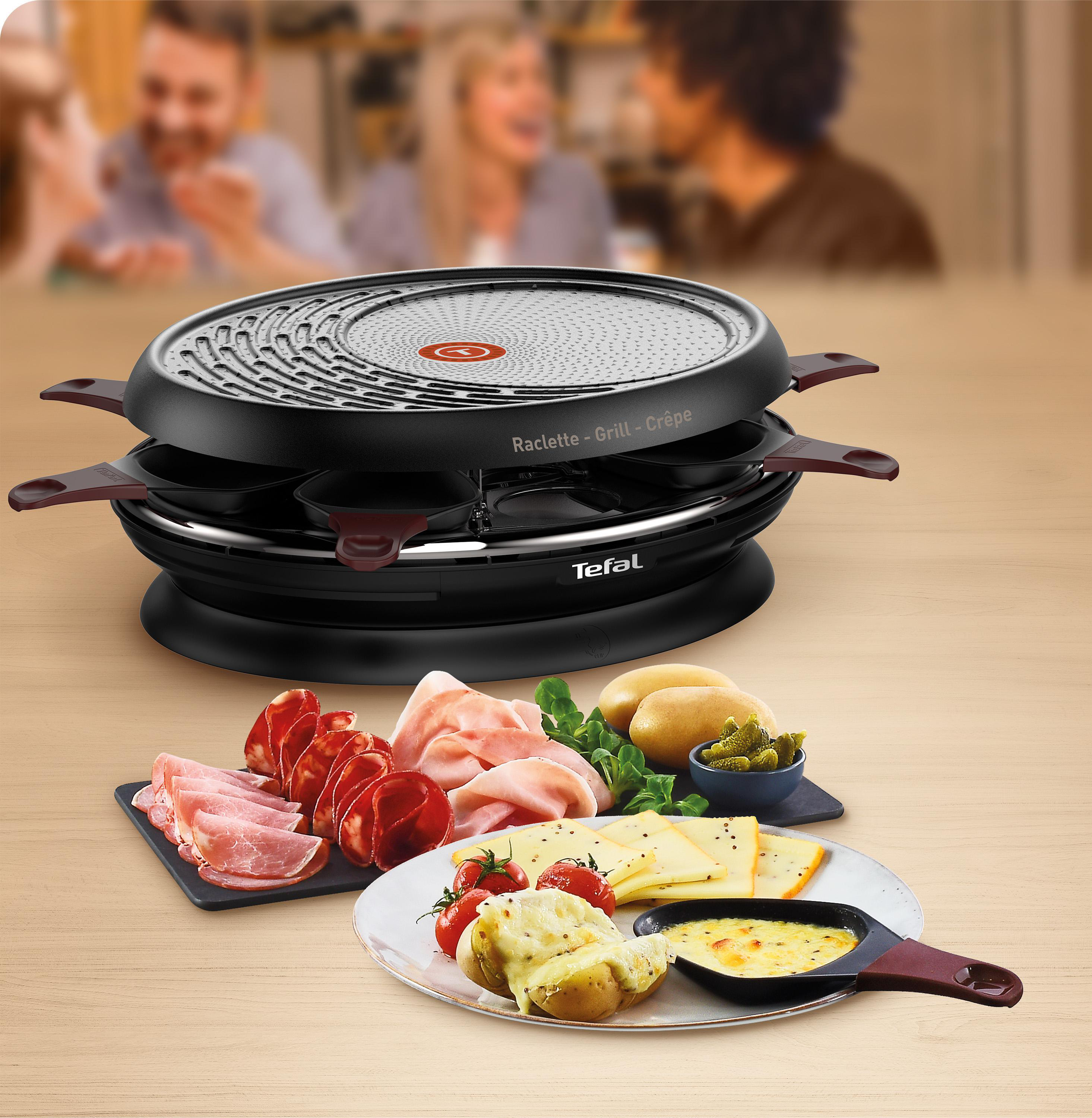 TEFAL RE3200 Store'In 3in1 Raclette, Grill, Crêpemaker