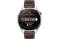 HUAWEI Watch 3 Pro Smartwatch Echtleder, 140-210 mm, Titanium Gray
