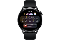 HUAWEI Watch 3 Smartwatch Fluoroelastomer, 140-210 mm, Black/Black