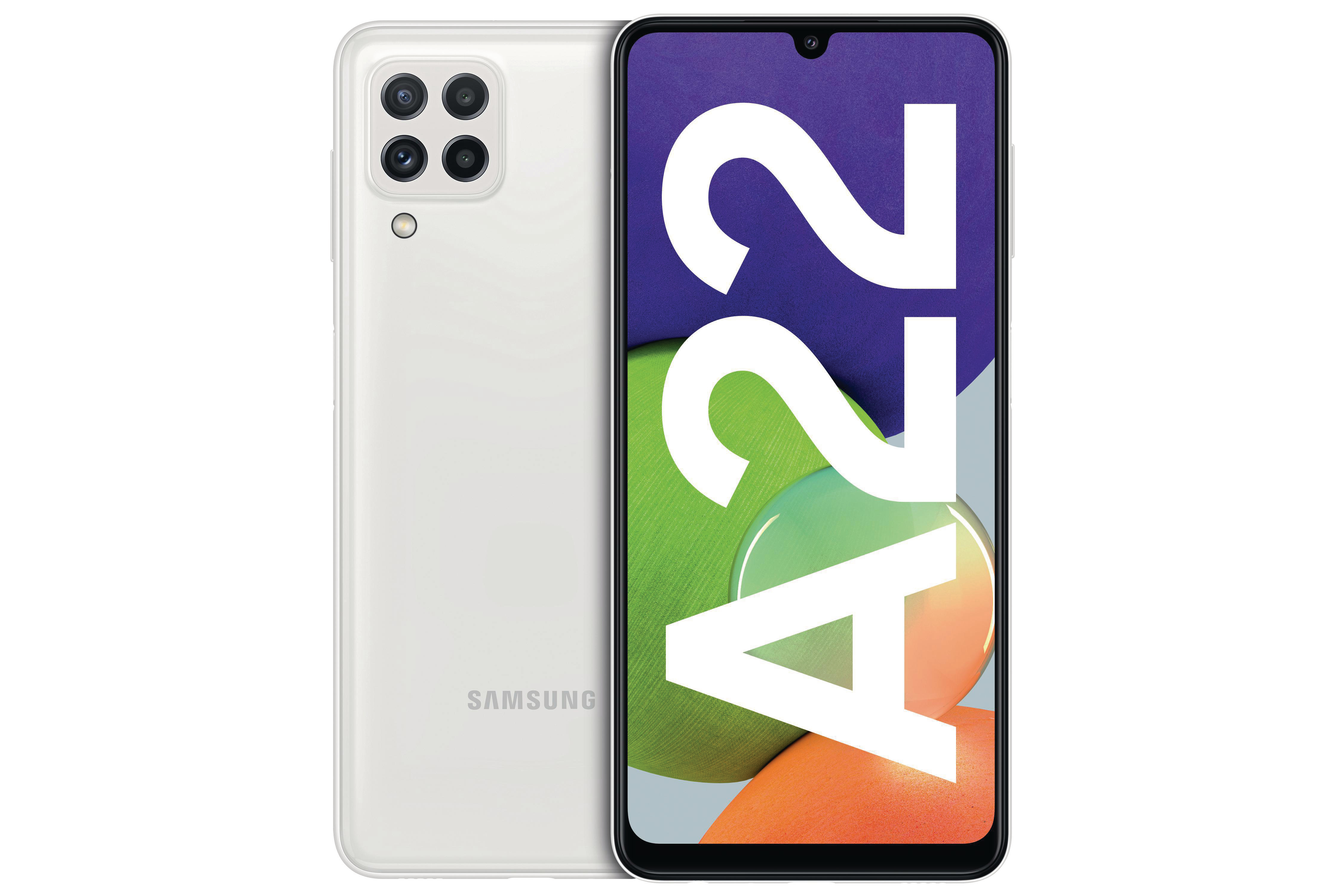 SAMSUNG Galaxy A22 64 GB White Dual SIM
