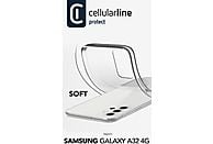 CELLULAR-LINE Soft Case voor Samsung Galaxy A32 4G Transparant