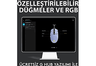 LOGITECH G G203 LIGHTSYNC RGB Aydınlatmalı 8000 DPI Kablolu Oyuncu Mouse - Lila_4