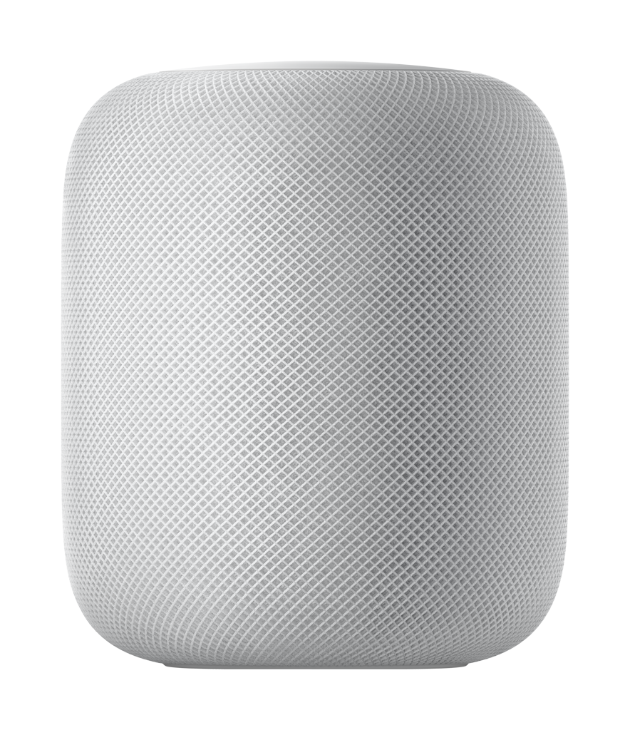 Apple HomePod, Altavoz inteligente, Chip A8, Siri, Altavoz 360º, Bluetooth, Wi-Fi, Blanco, domótica