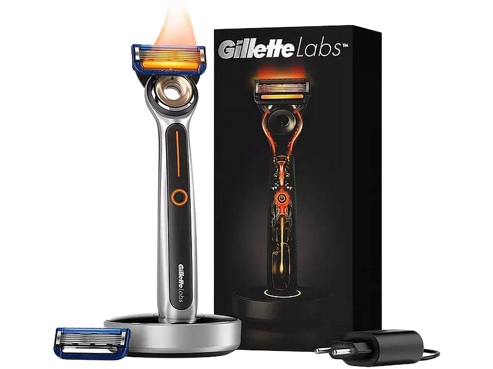 Afeitadora Gillettelabs Heated razor kit de recambio negro labs