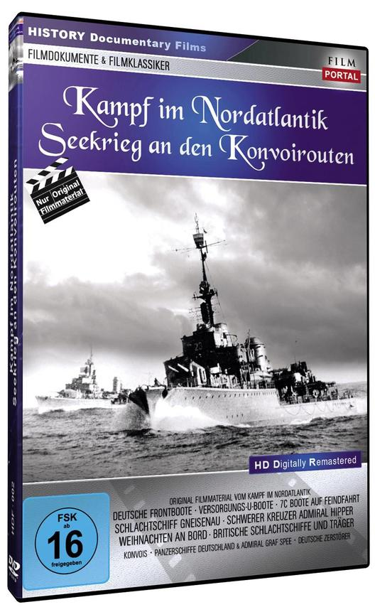 Kampf im Nordatlantik-Seekrieg an den Konvoirout DVD