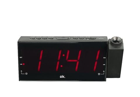 Radio Reloj Philips TAR3306, Radio FM, Hasta 2 Alarmas, Negro