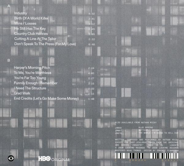 Nathan Micay - Industry (HBO Original Soundtrack)  - (CD)