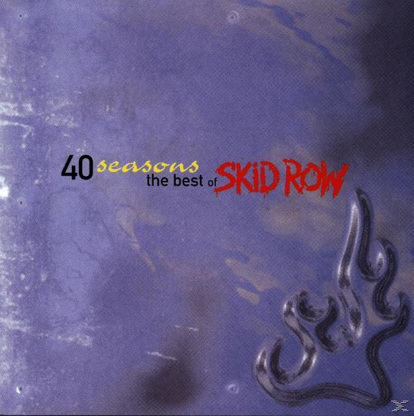 A Skid Row album CD borítója. A zenekar neve és az album címe lila háttéren.