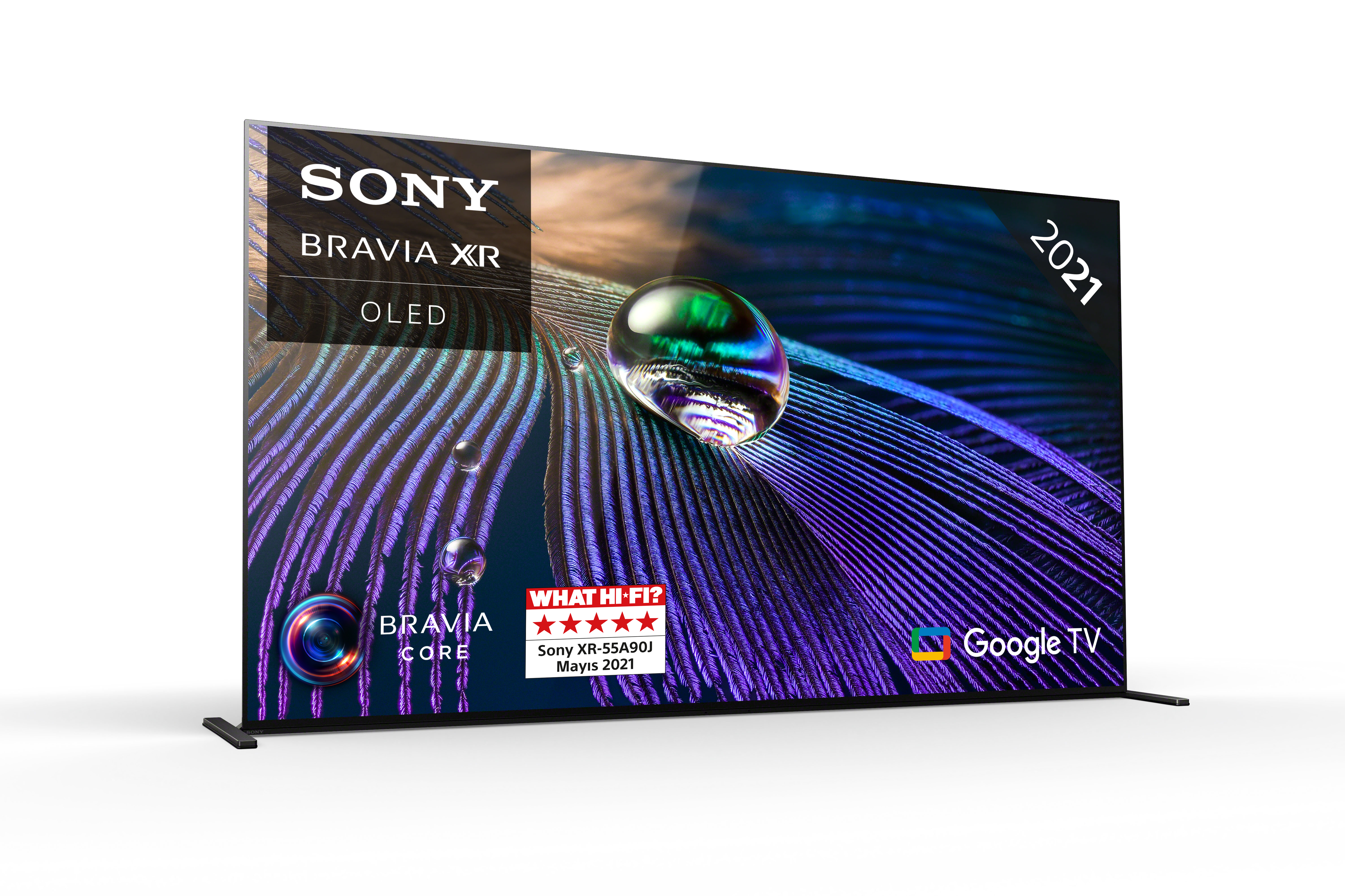 SONY BRAVIA XR55A90J 55 inç 139 Ekran Uydu Alıcılı Google Smart 4K Ultra HD OLED TV