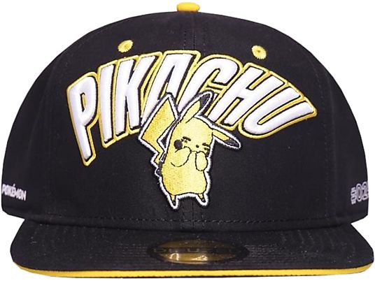 PALADONE "Embarrassed Pika" Snapback Cap - Casquette (Noir/Jaune/Blanc)