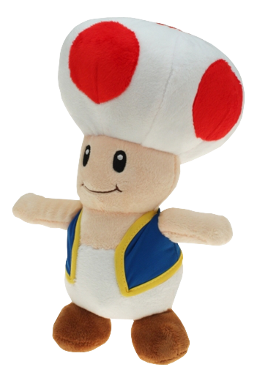 KG Toad - Plüschfigur (Mehrfarbig)