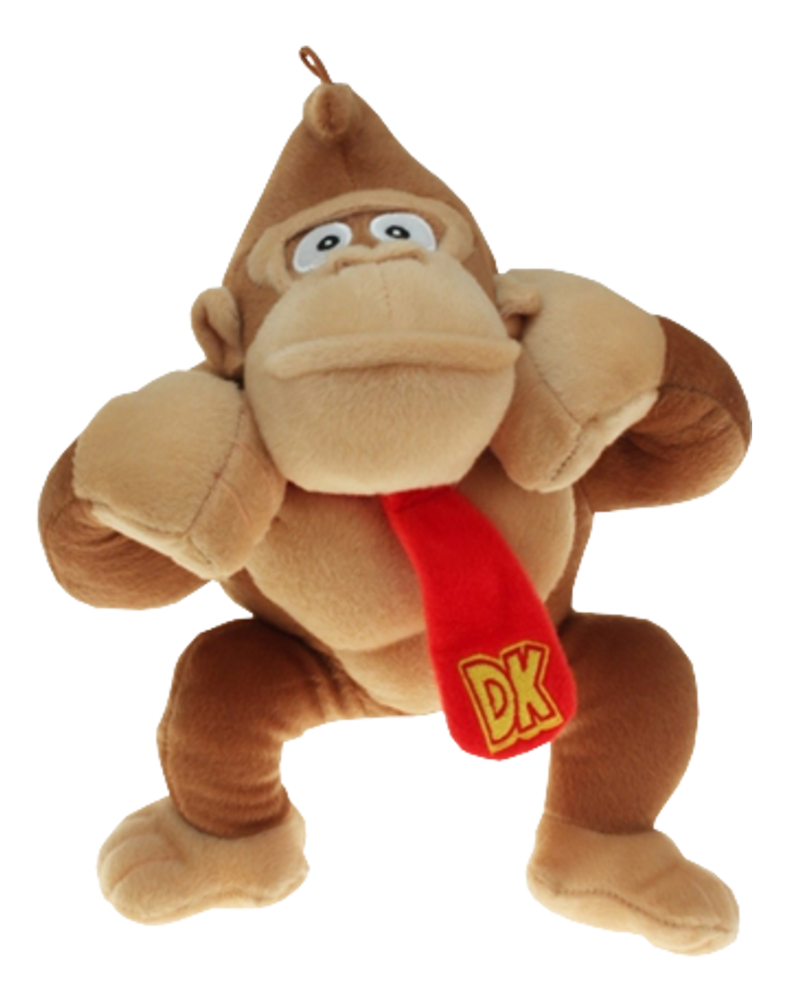 KG Donkey - Plüschfigur (Mehrfarbig)