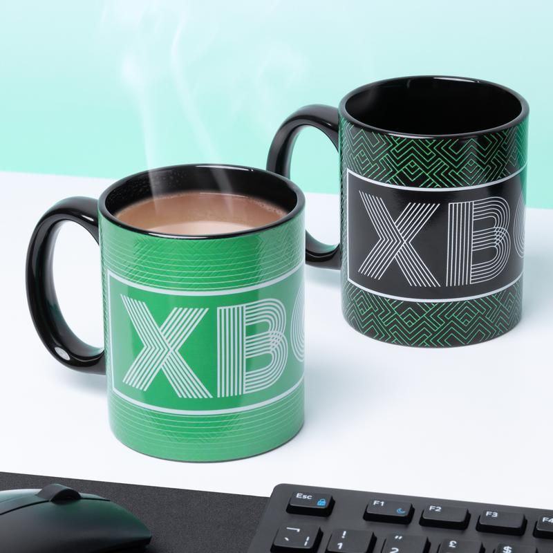 PALADONE XBOX Logo - Tasse (Vert/Noir)
