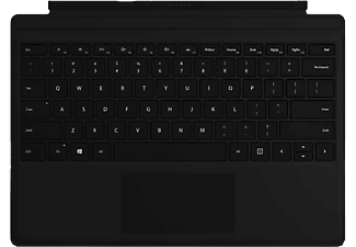 MICROSOFT Surface Pro TypeCover Fekete - Nemzetközi angol kiosztás