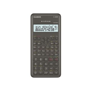 Calculadora científica - Casio FX-82MS-2, S-V.P.A.M., 240 funciones, Editor de datos STAT, Negro