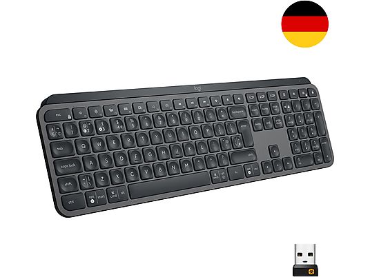 LOGITECH MX Keys Advanced - Tastatur (Graphit)