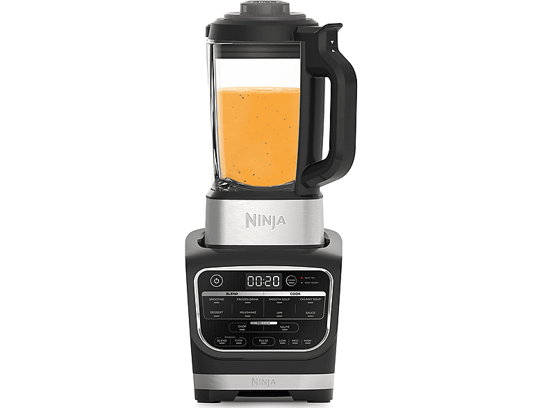 Ninja HB150EU Foodi Mixer & Supperkocher (Schwarz, 1000 Watt, 1,7L)