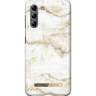 IDEAL OF SWEDEN Samsung Galaxy S21 Fashion Case Golden Pearl Marble