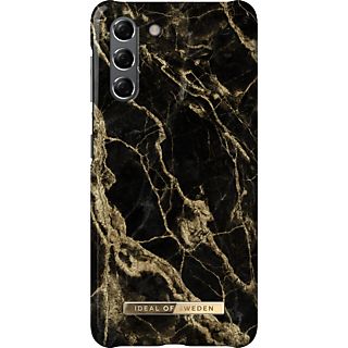 IDEAL OF SWEDEN Samsung Galaxy S21 Fashion Case Golden Smoke Marble